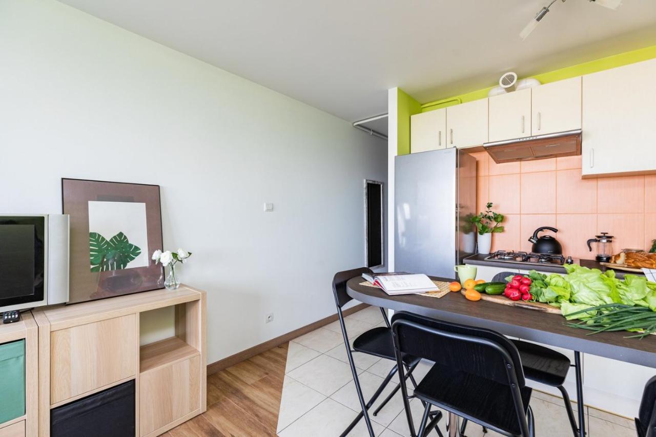 Superapart Saska 48A, Sleek 6Th-Floor Studio With Balcony & Elevator Access Varsóvia Exterior foto